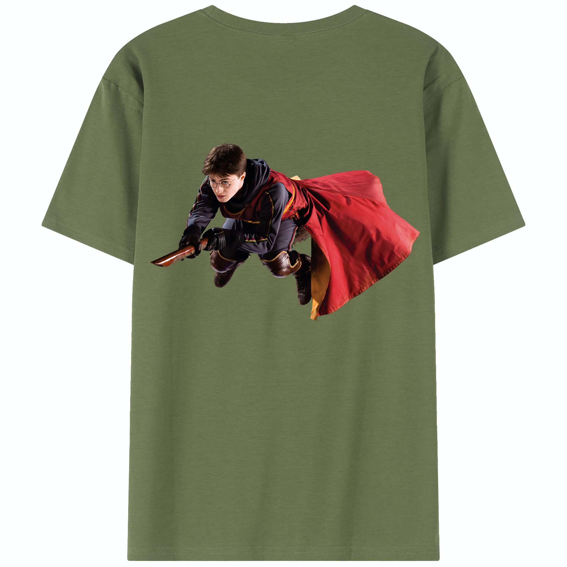 （画像用） Harry Potter ハリー・ポッターシリーズ 綿100％半袖Tシャツ（背面プリント）